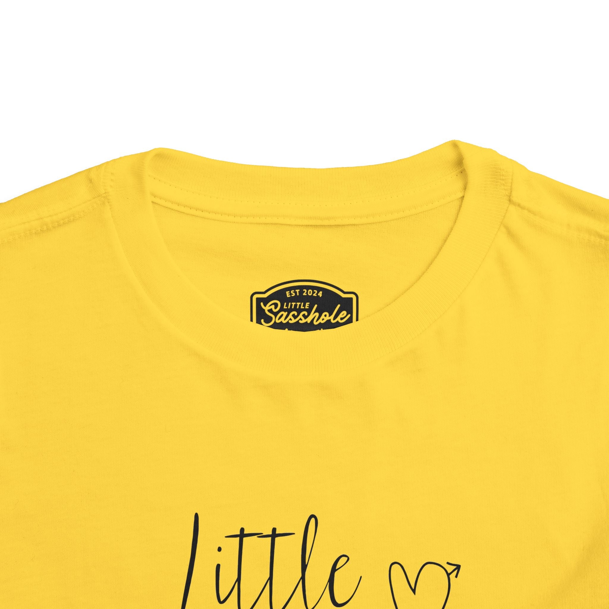 Spice Up Your Toddler's Wardrobe with a Little Sasshole™ Short Sleeve Tee