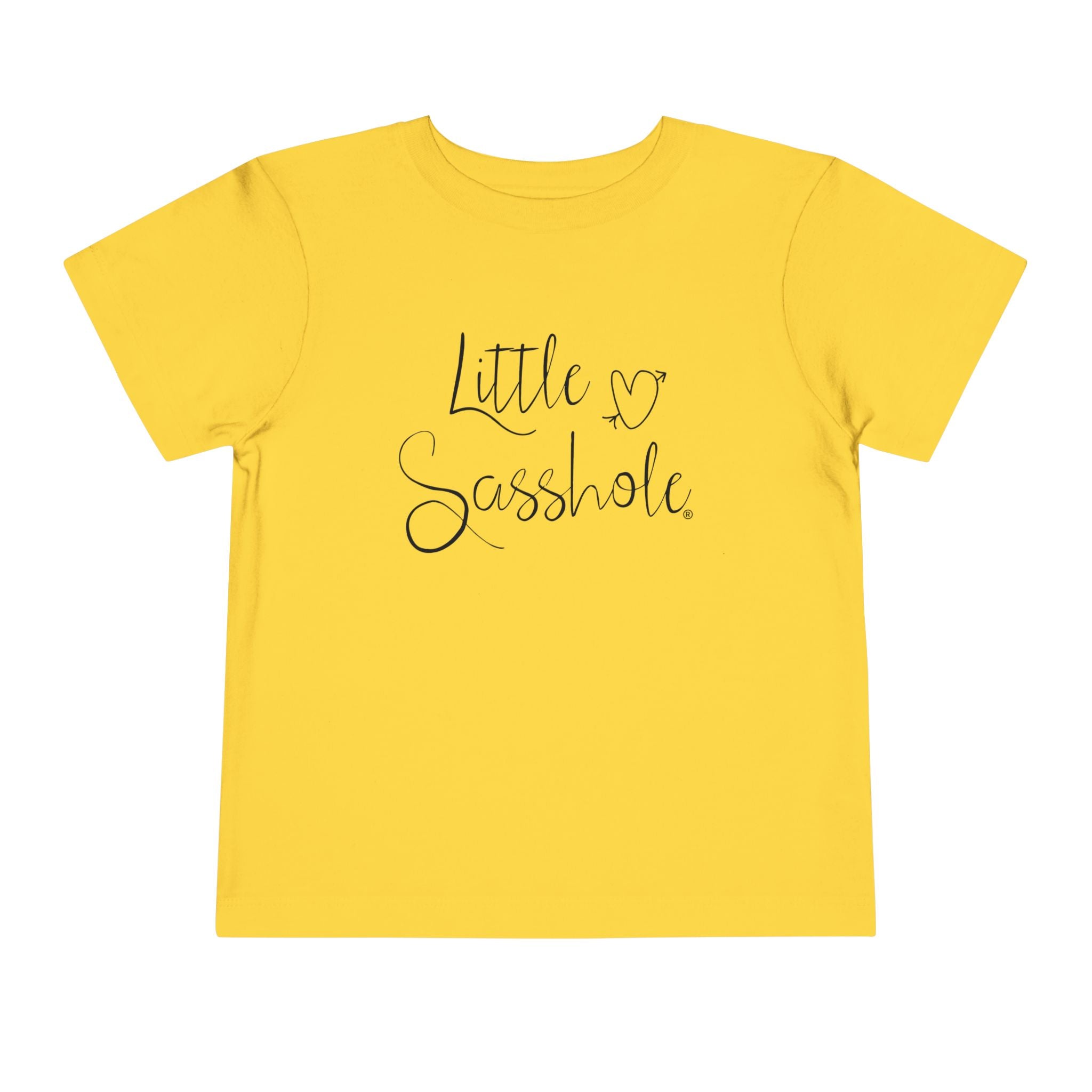 Image of Spice Up Your Toddler's Wardrobe with a Little Sasshole™ Short Sleeve Tee