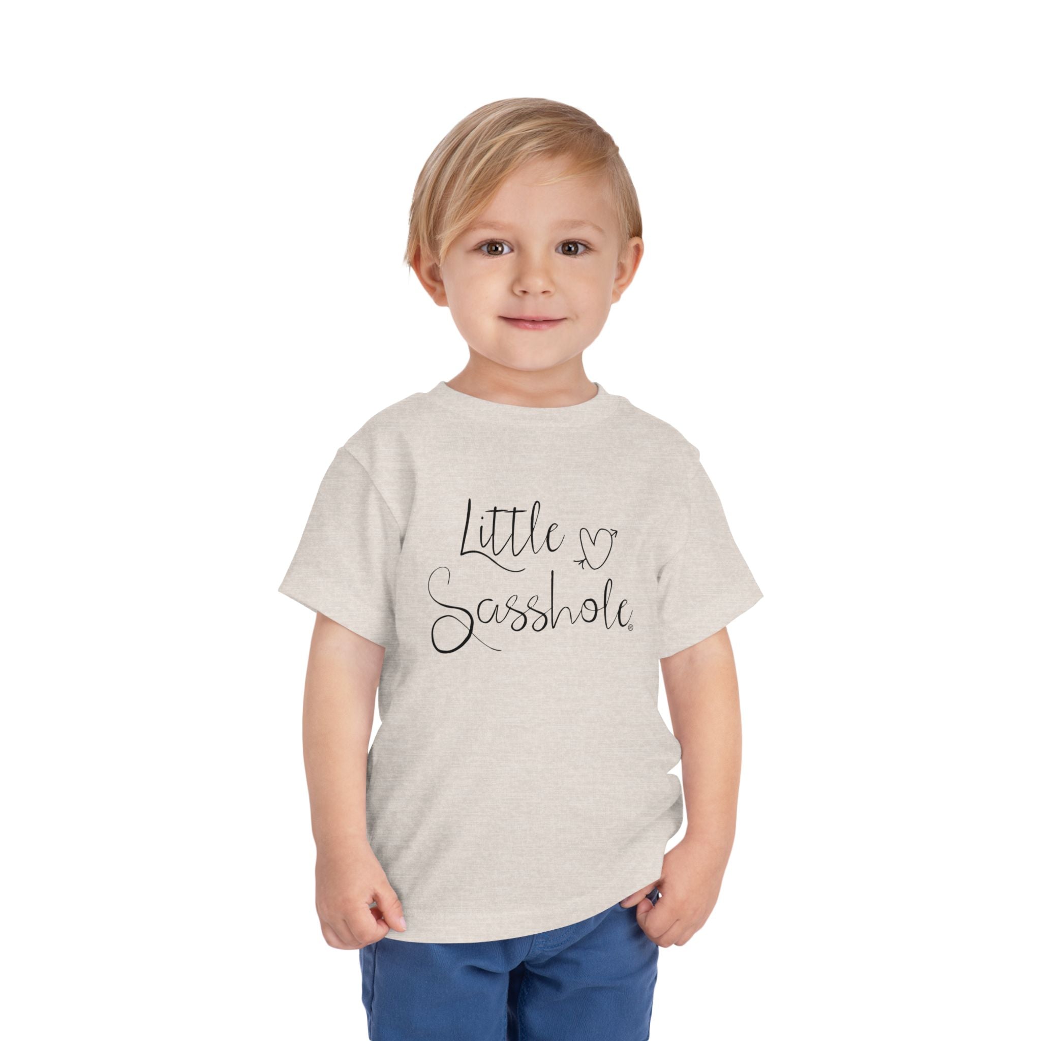 Spice Up Your Toddler's Wardrobe with a Little Sasshole™ Short Sleeve Tee
