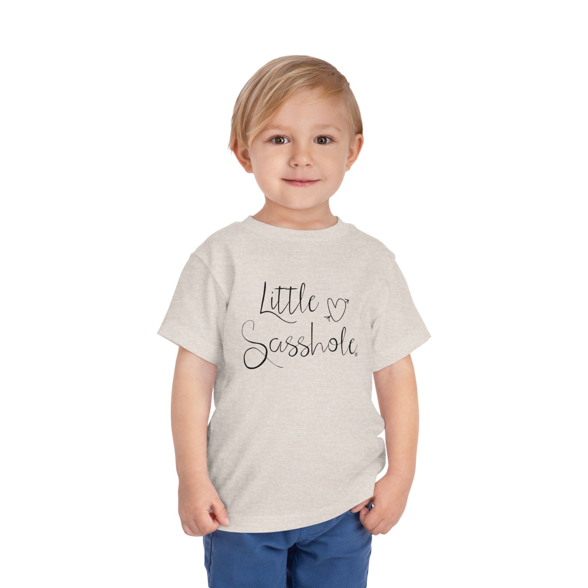 Spice Up Your Toddler's Wardrobe with a Little Sasshole™ Short Sleeve Tee