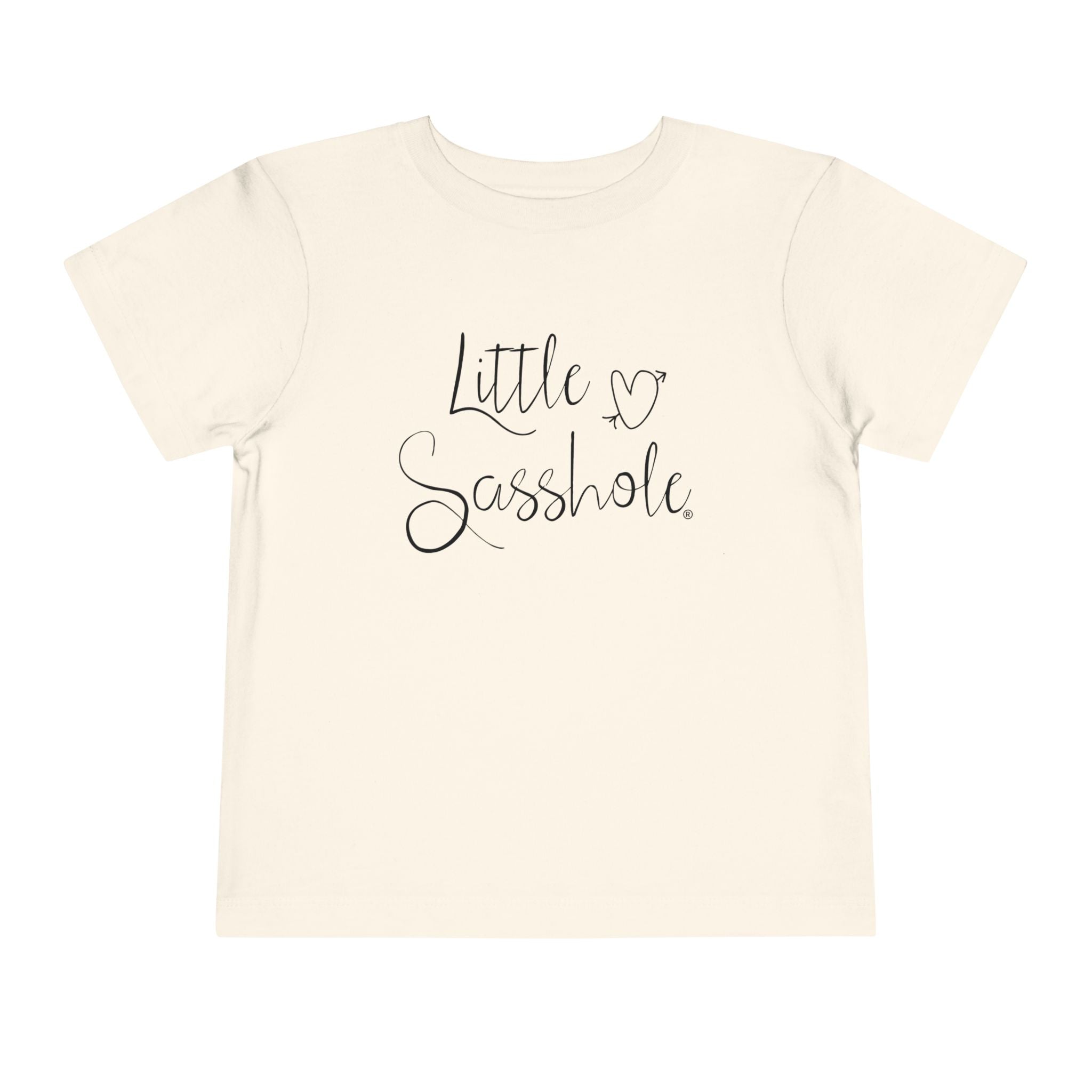 Spice Up Your Toddler's Wardrobe with a Little Sasshole™ Short Sleeve Tee