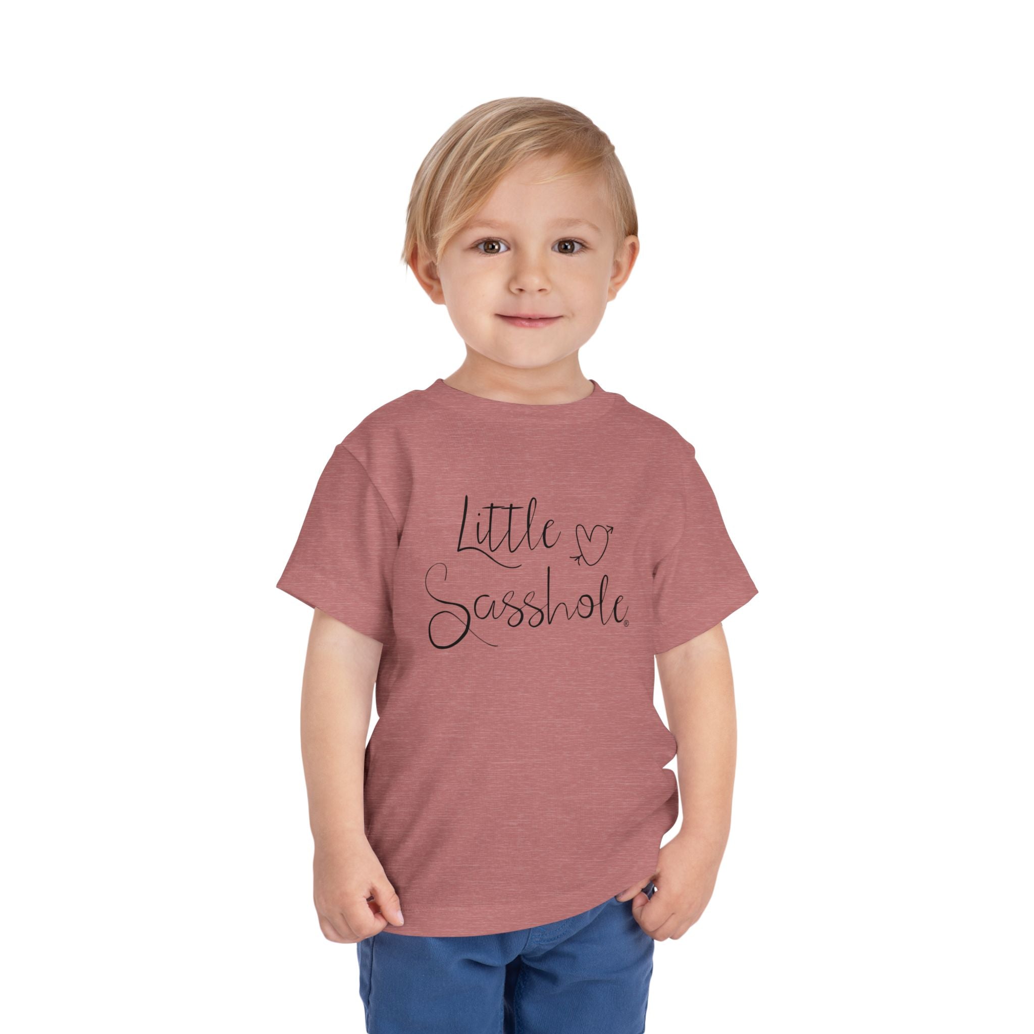 Image of Spice Up Your Toddler's Wardrobe with a Little Sasshole™ Short Sleeve Tee