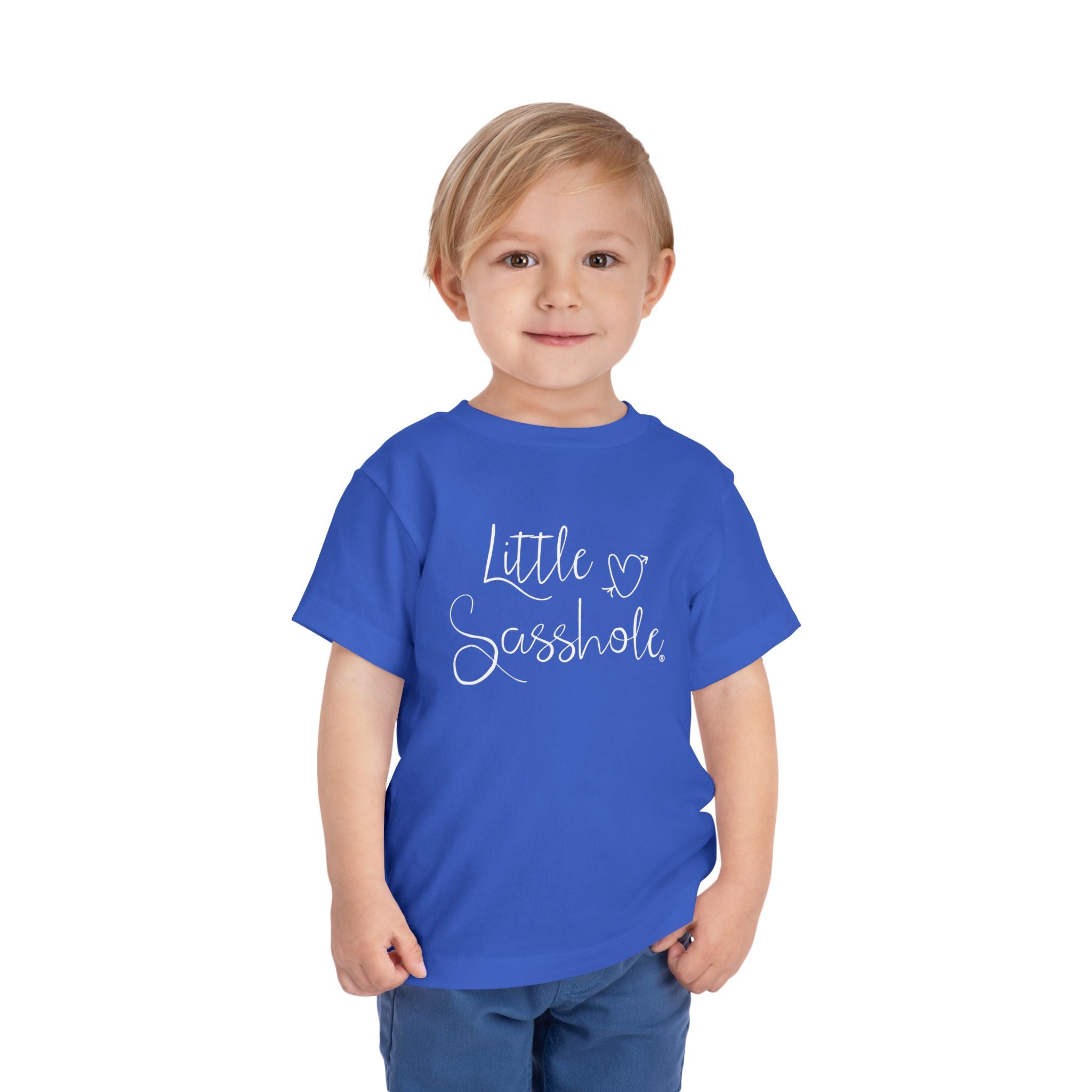 Image of Spice Up Your Toddler's Wardrobe with a Little Sasshole™ Short Sleeve Tee