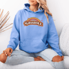 70's Retro Inspired: Sasshole® Rainbow Women's Vintage Hoodie - Funny Graphic Tee by Sasshole® Clothing