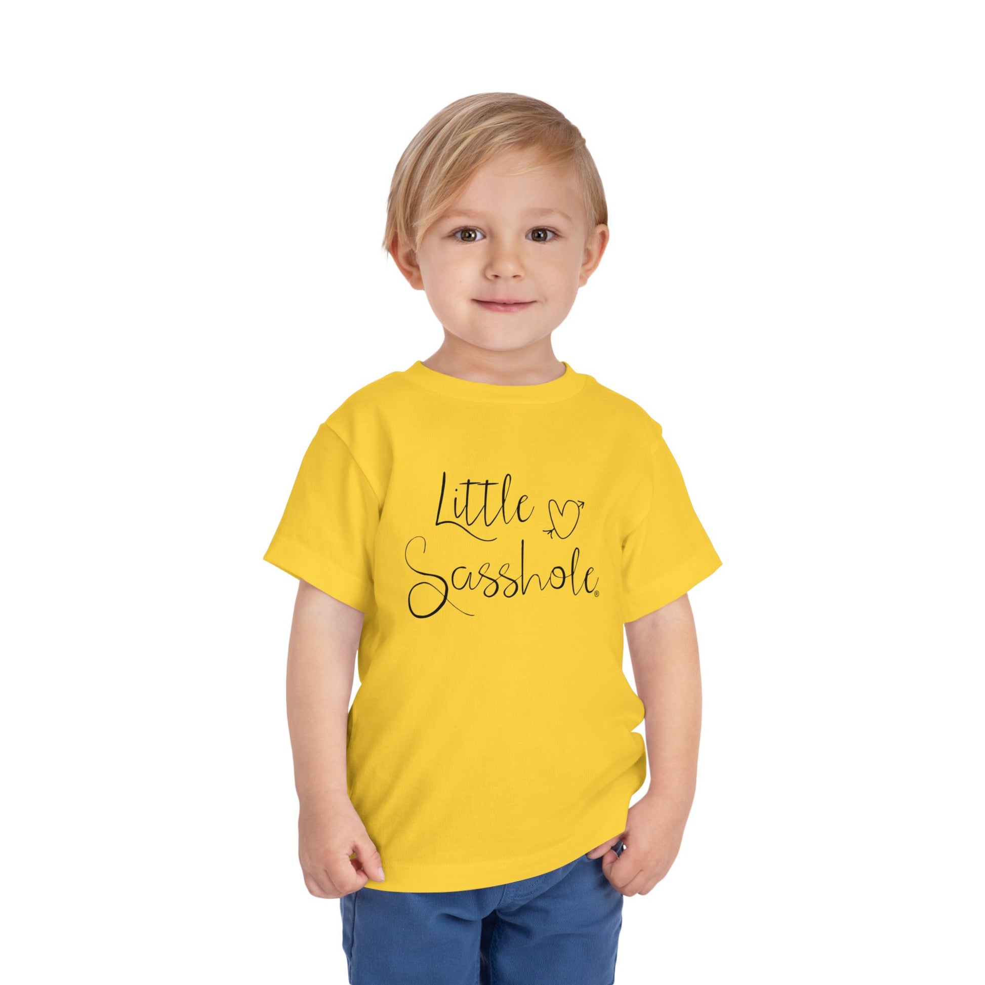 Spice Up Your Toddler's Wardrobe with a Little Sasshole™ Short Sleeve Tee