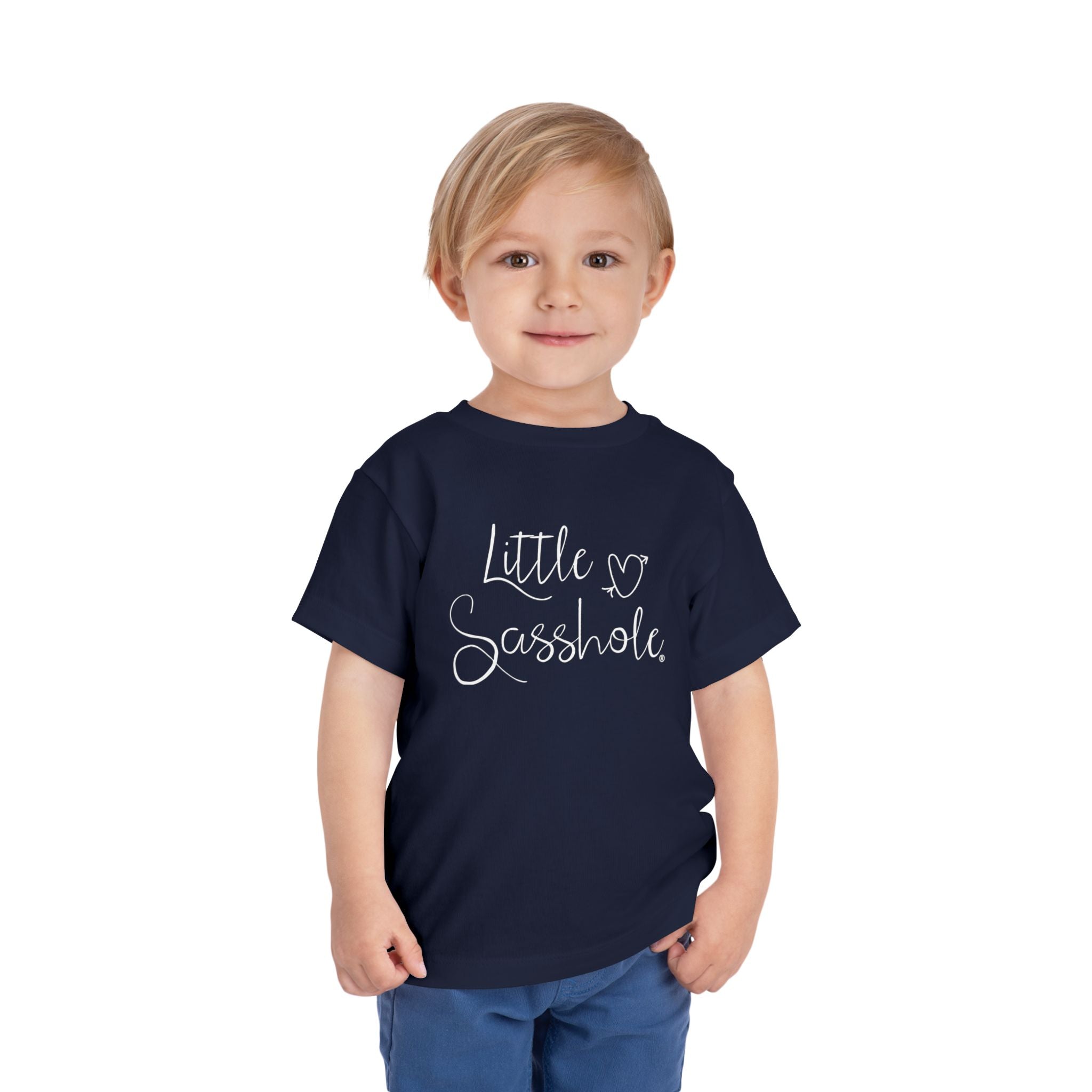 Image of Spice Up Your Toddler's Wardrobe with a Little Sasshole™ Short Sleeve Tee