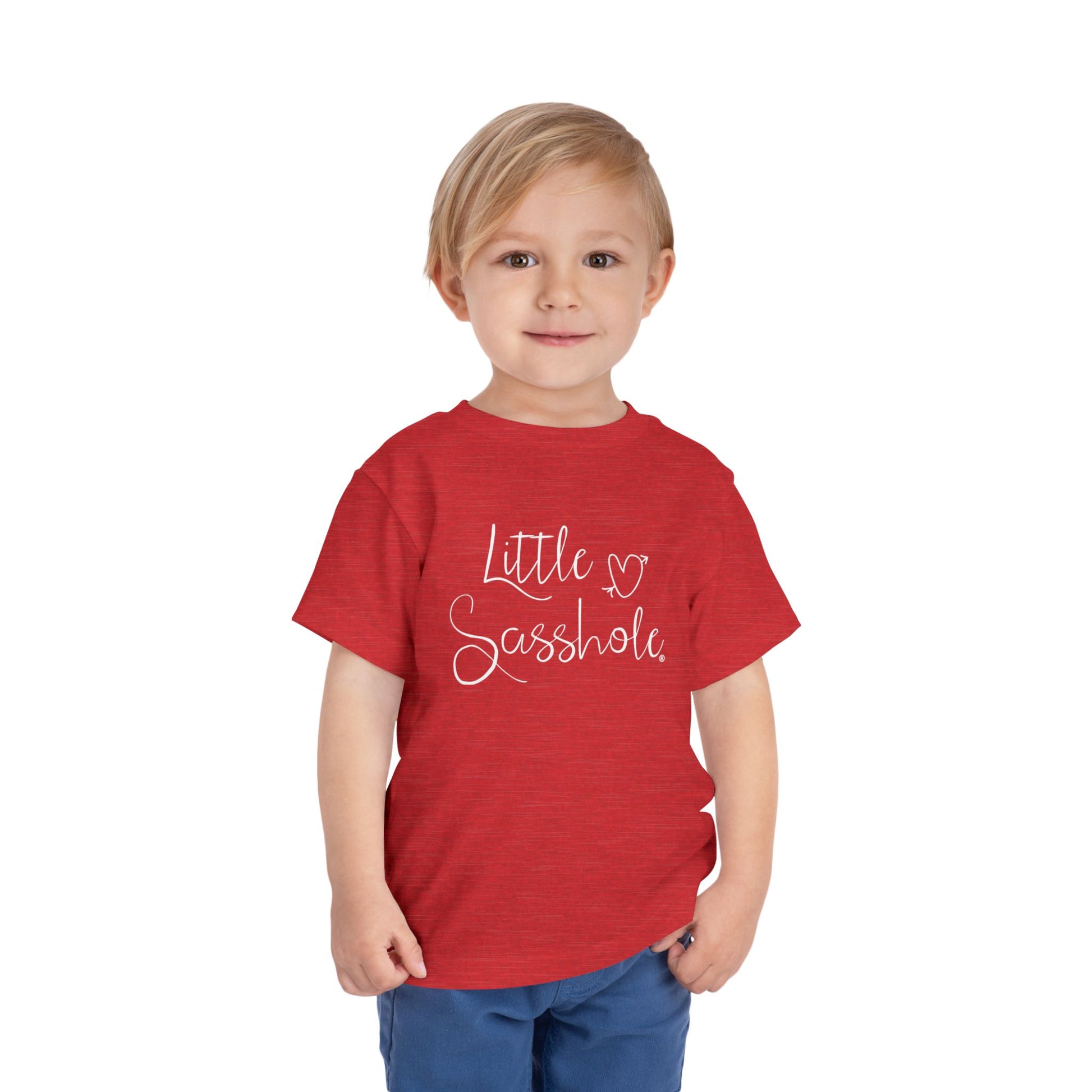 Spice Up Your Toddler's Wardrobe with a Little Sasshole™ Short Sleeve Tee