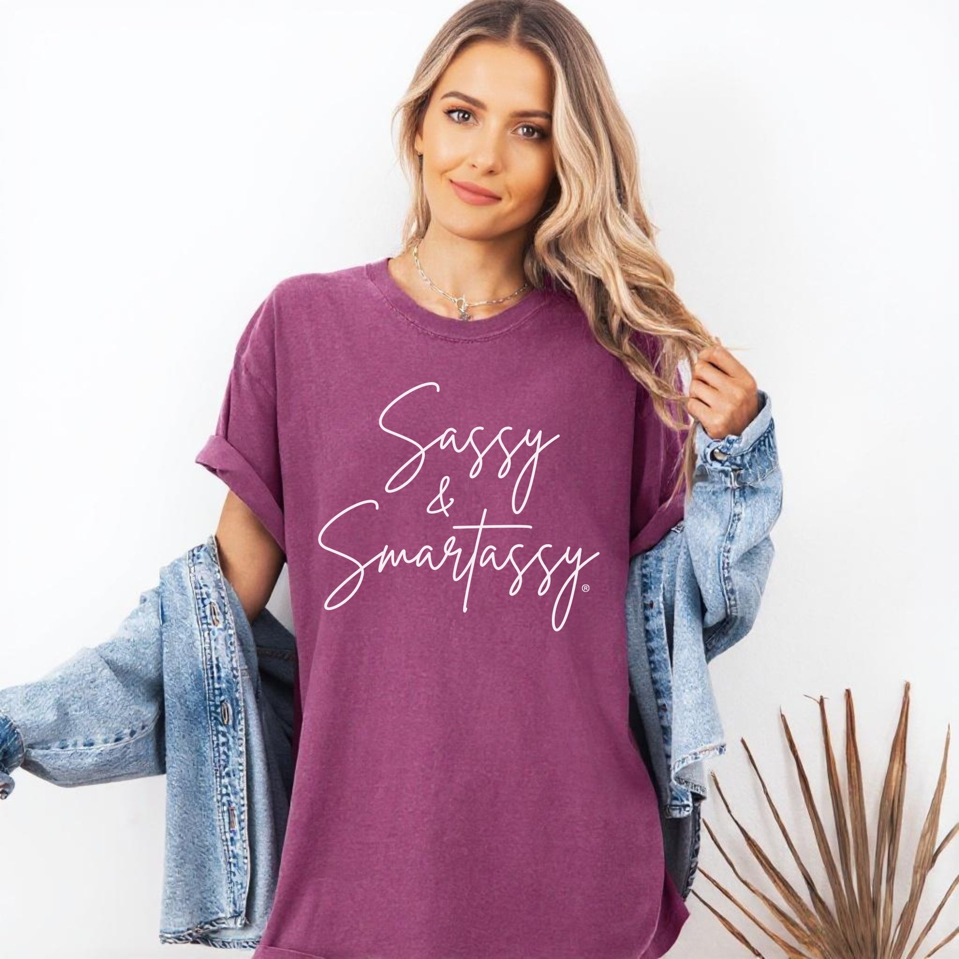 Sassy & Smartassy® Comfort Colors® T-Shirt – Funny Women's Graphic Tee
