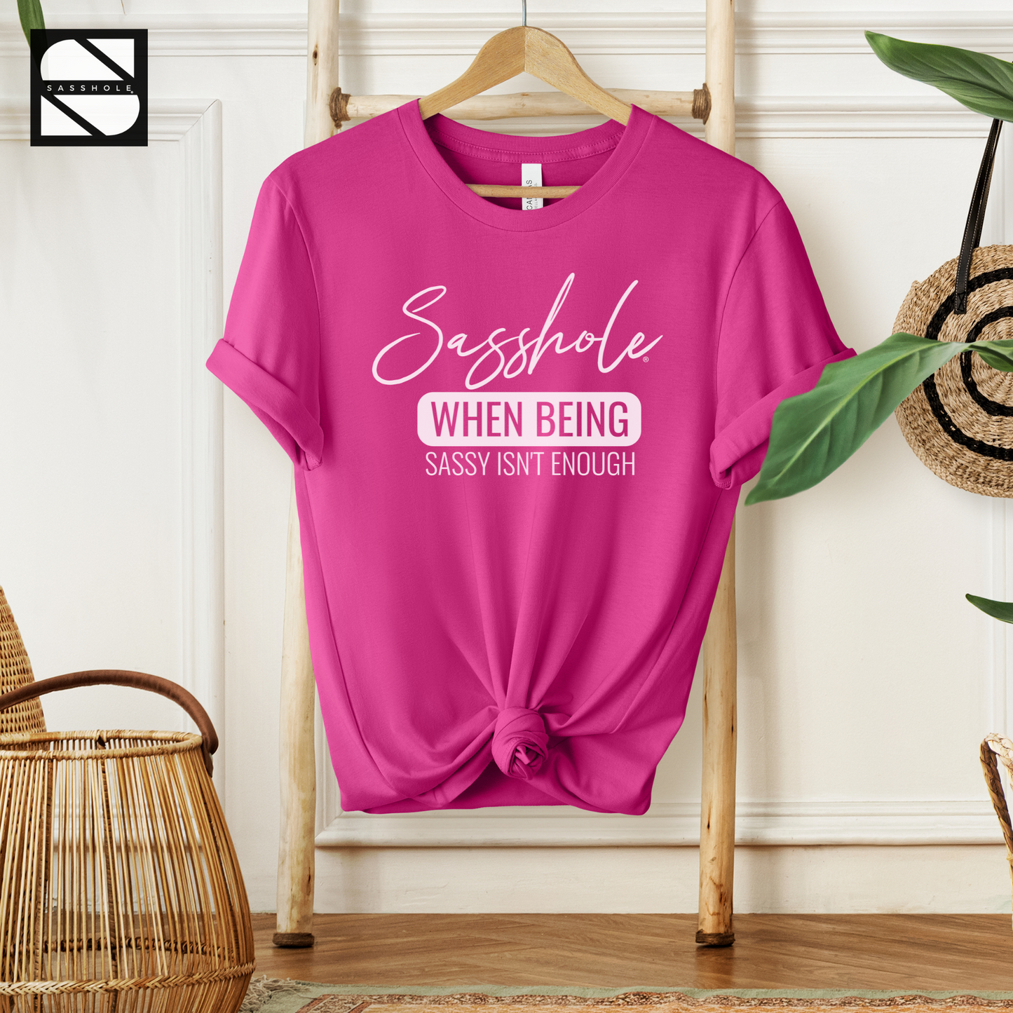 Sasshole® Revolution: Redefining Sassy Women's Tshirt
