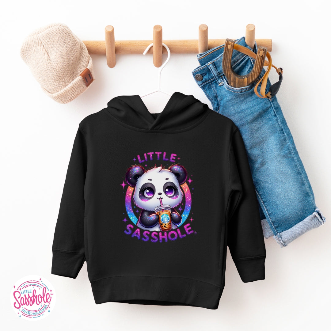 Little Sasshole™ Panda Toddler Hoodie – Cute Funny Kids Pullover
