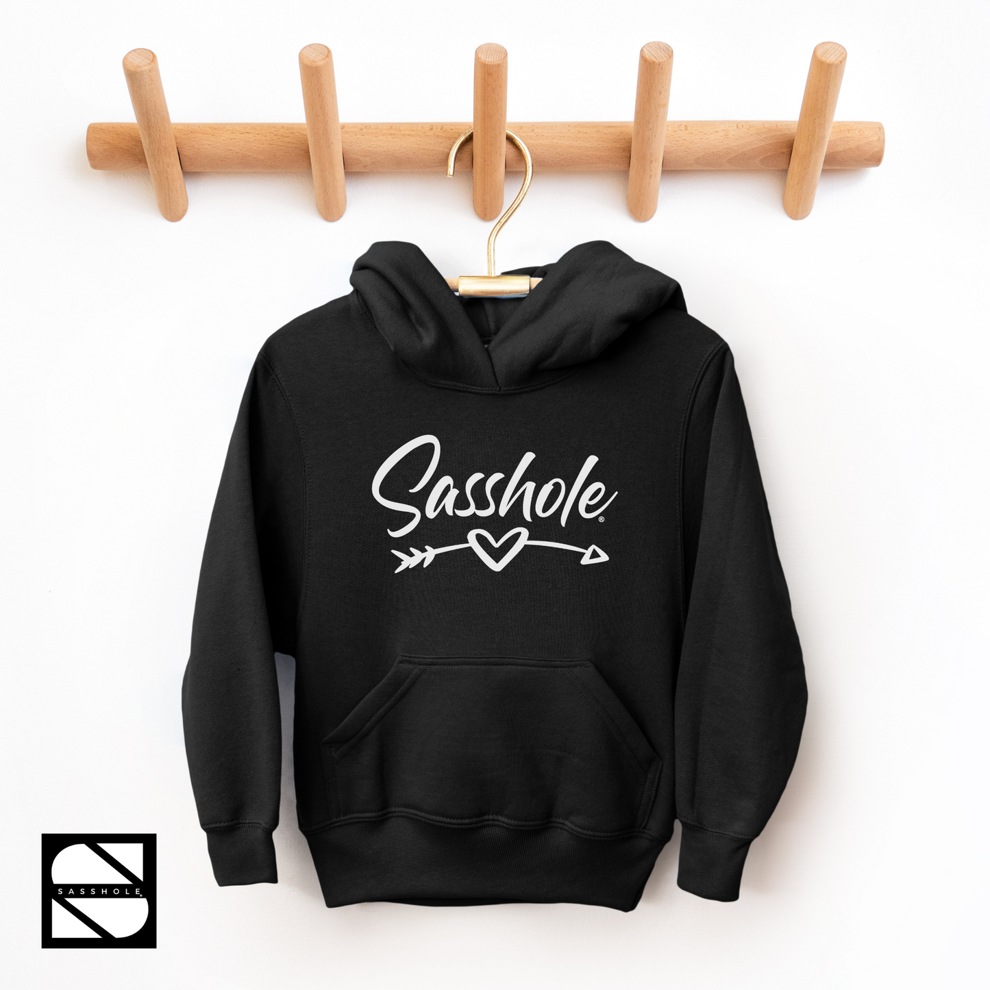 girls hoodie black