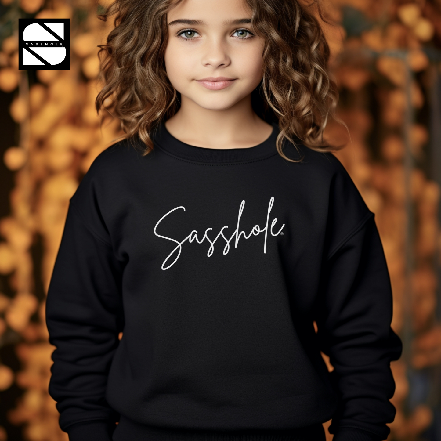 Sassy Tude & Trend Setter: Sasshole® Youth Girls Sweatshirt