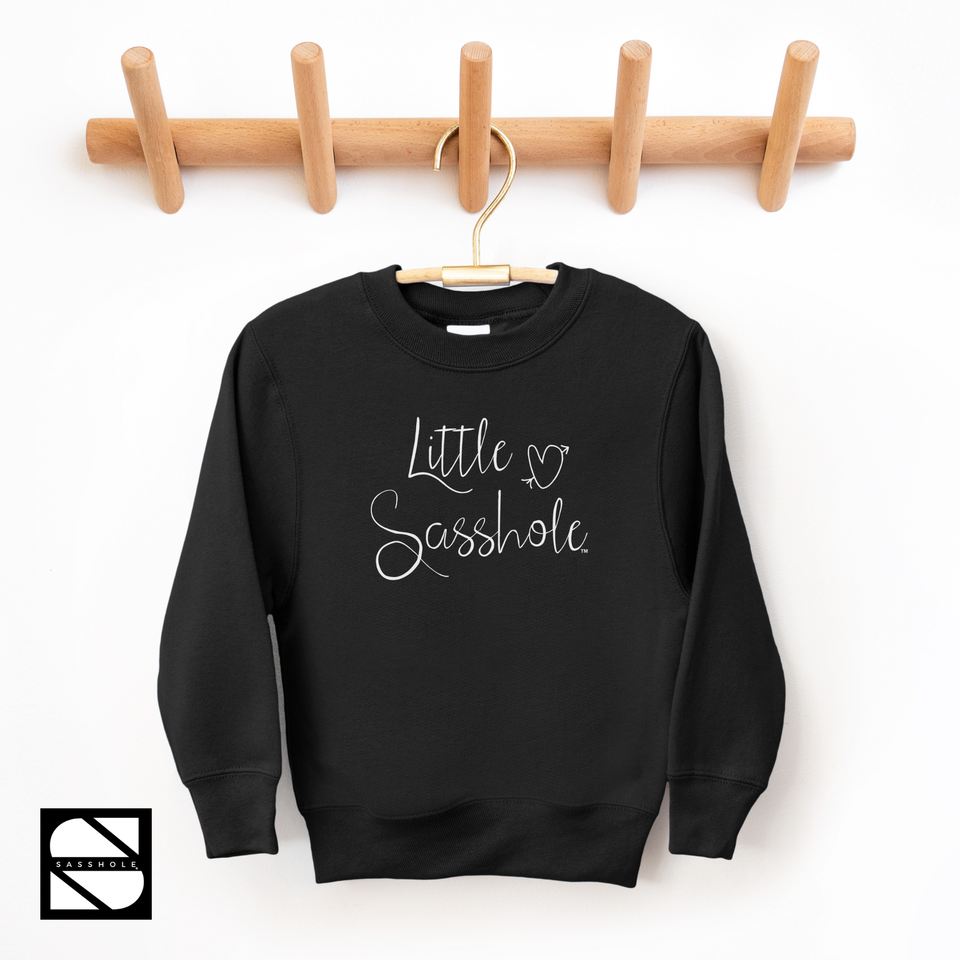 girls sweatshirt black