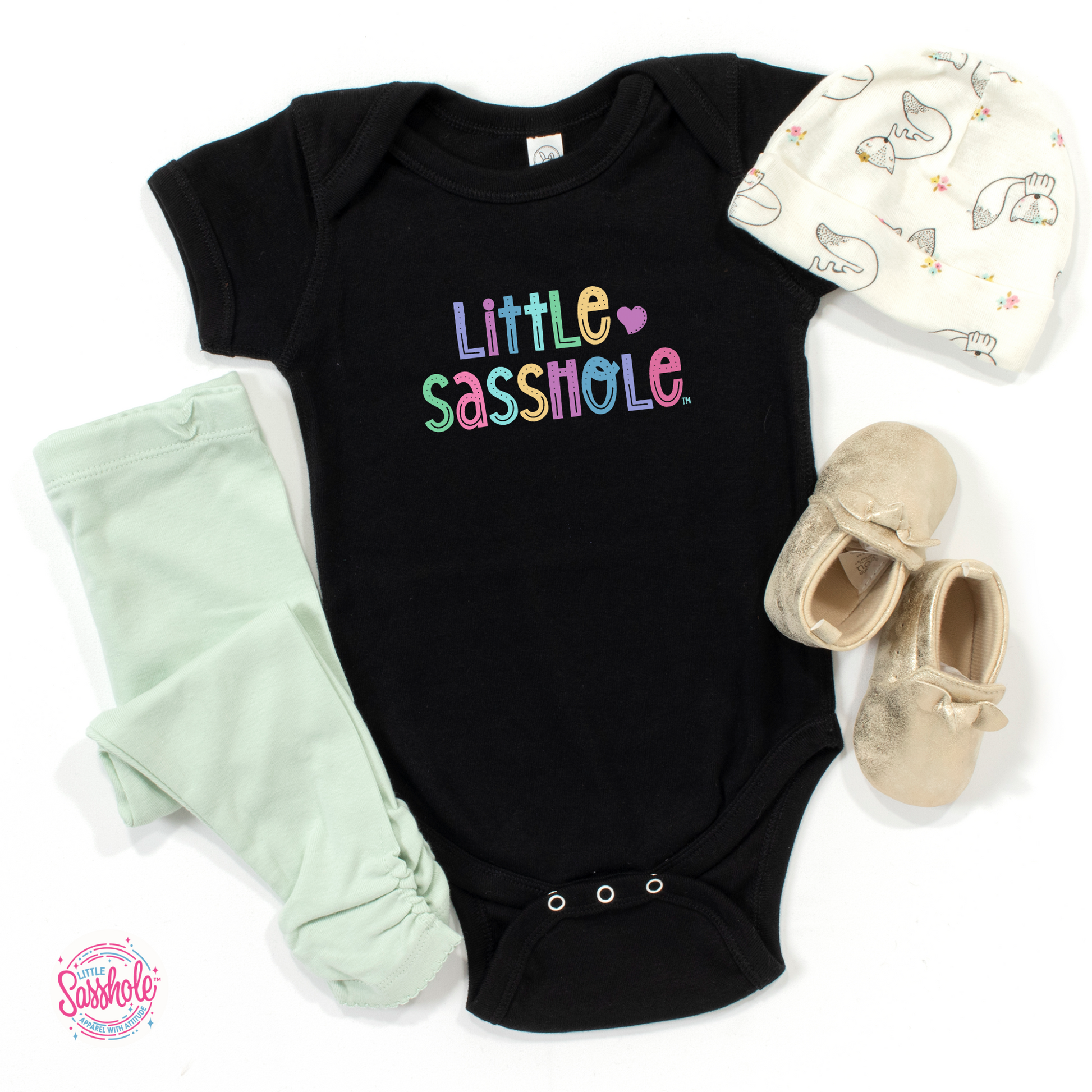unisex baby clothes, Seasonal Picks, Regular fit, onesies baby, Onesies, onesie bodysuit, onesie baby, one piece bodysuits, neutral baby clothes, little sasshole baby, Kids' Clothing, infant bodysuits, infant bodysuit, graphic bodysuit, girls onesie, girls bodysuits, girls bodysuit, girls, gender-neutral baby clothes, funny onesies for babies