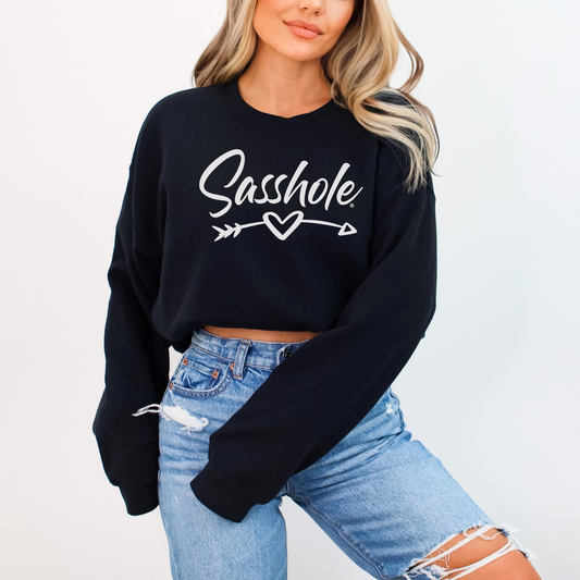 Sasshole® Couture: Trendsetting Women's Sweatshirt