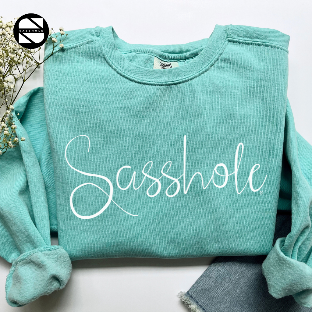 Sasshole Chalky Mint Womens Alternative Apparel Sweatshirt