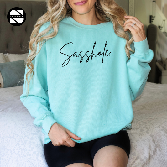 Sasshole Chalky Mint Womens Alternative Apparel Sweatshirt