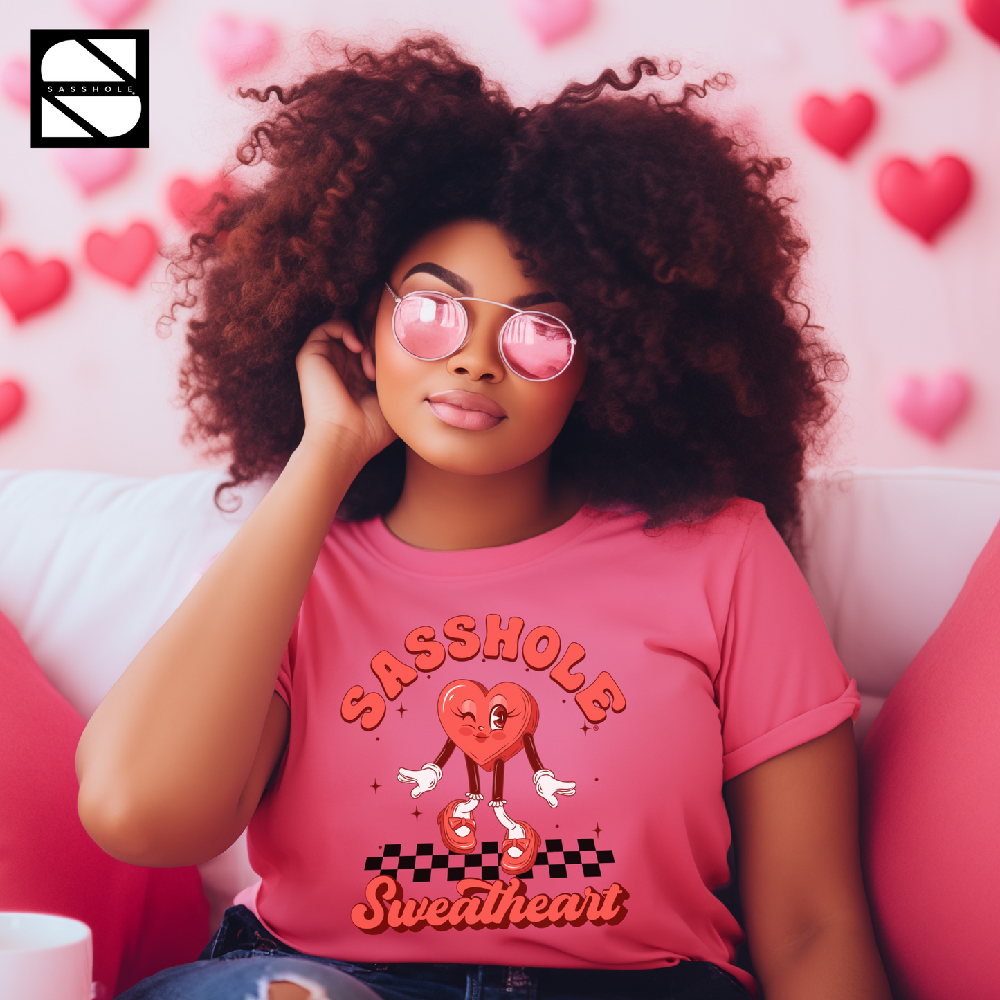 Valentine Shirts For Women Charity Pink