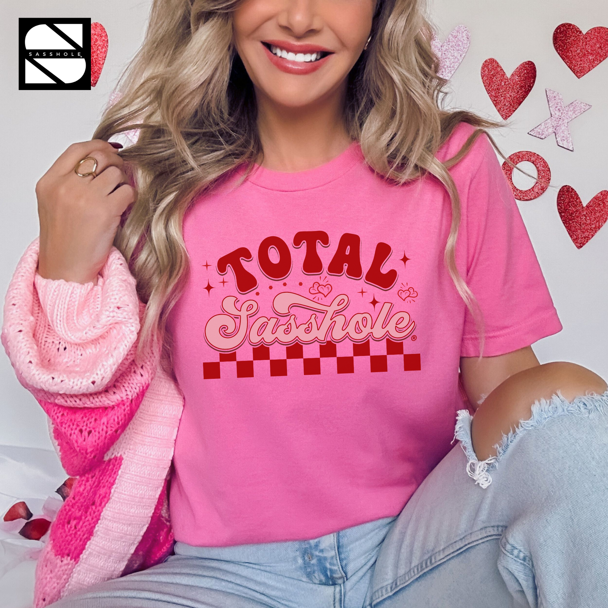 Valentines Day Charity Pink Women's Tshirt