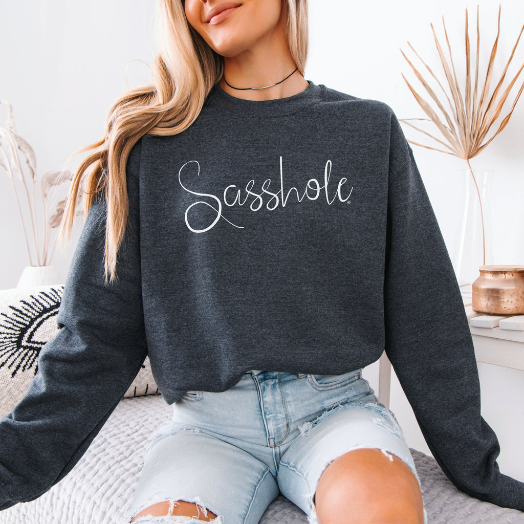 Sassy Vibes Only: Cute Sasshole® Women's Sweatshirts