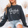 Sasshole® Couture: Trendsetting Women's Sweatshirt