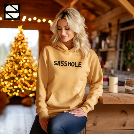 Women's Funny Gold Graphic Hoodie