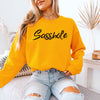 Sasshole® Chic: Embrace Your Attitude with Style Women's Sweatshirts