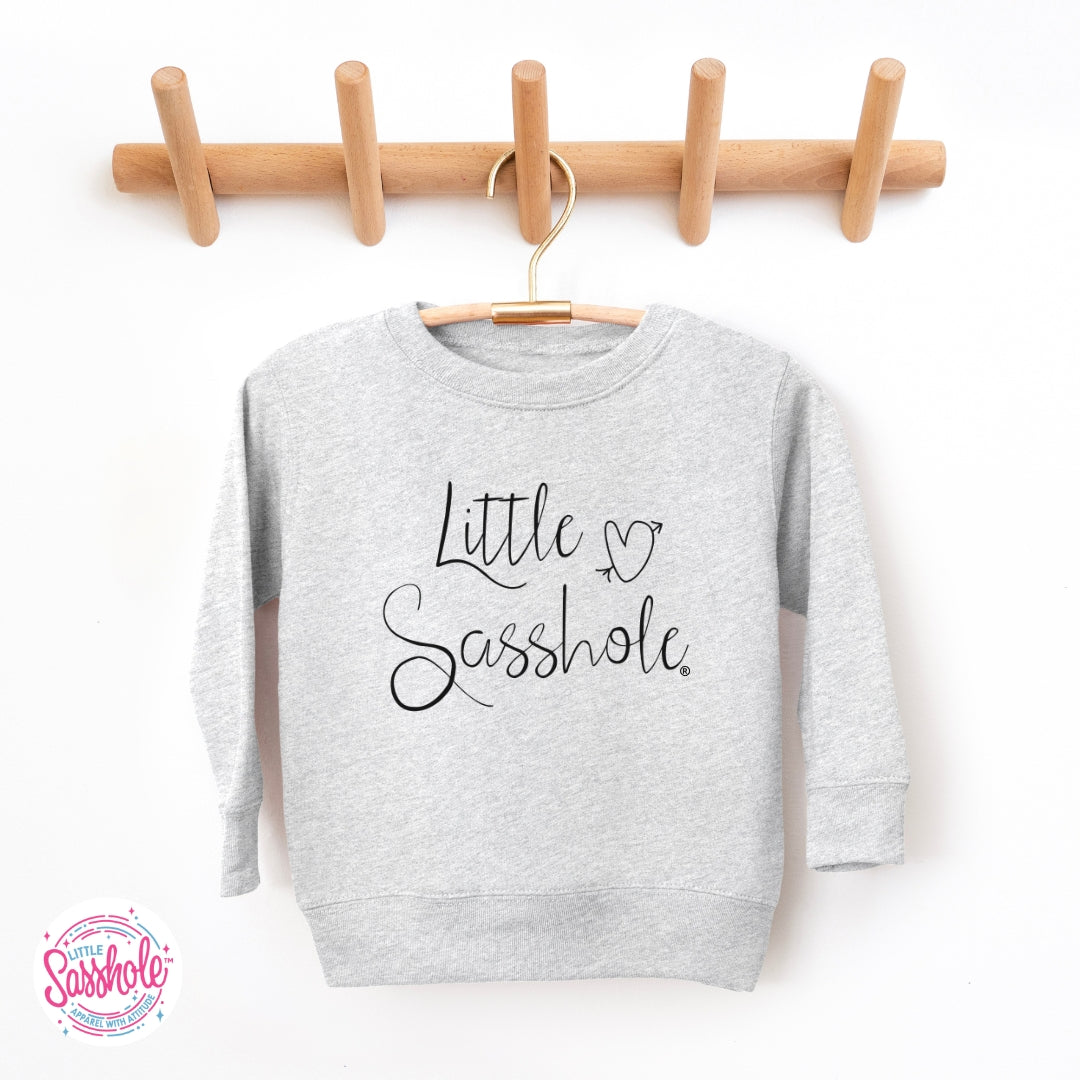 Image of Little Sasshole™ Toddler Sweatshirt – Cute, Cozy & Full of Attitude
