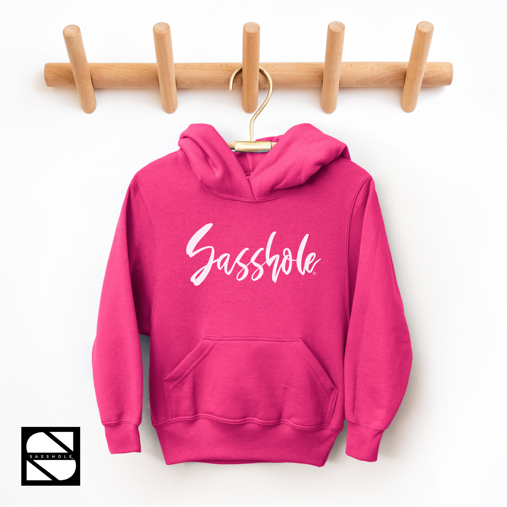 girls hoodie hot pink