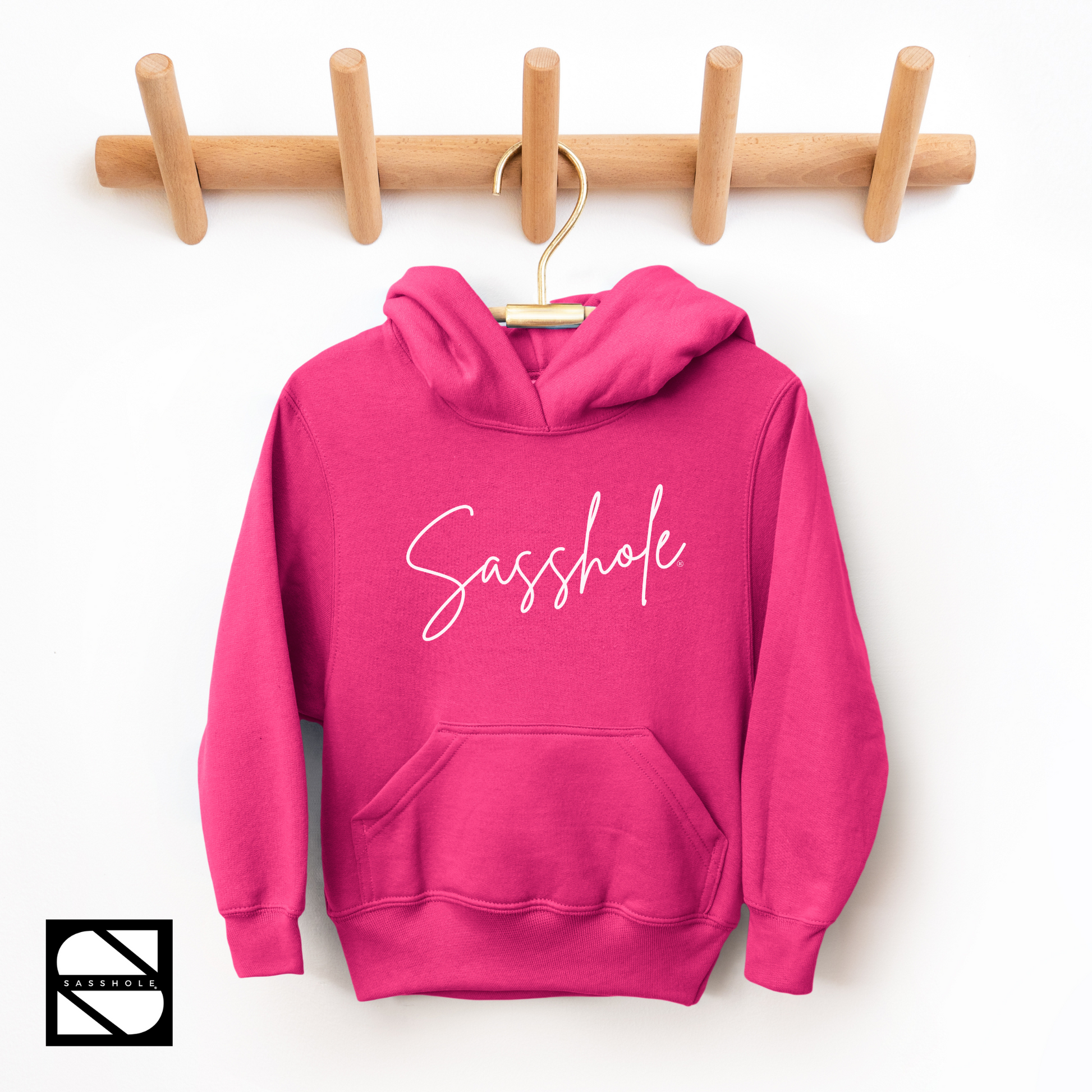 girls hoodie hot pink