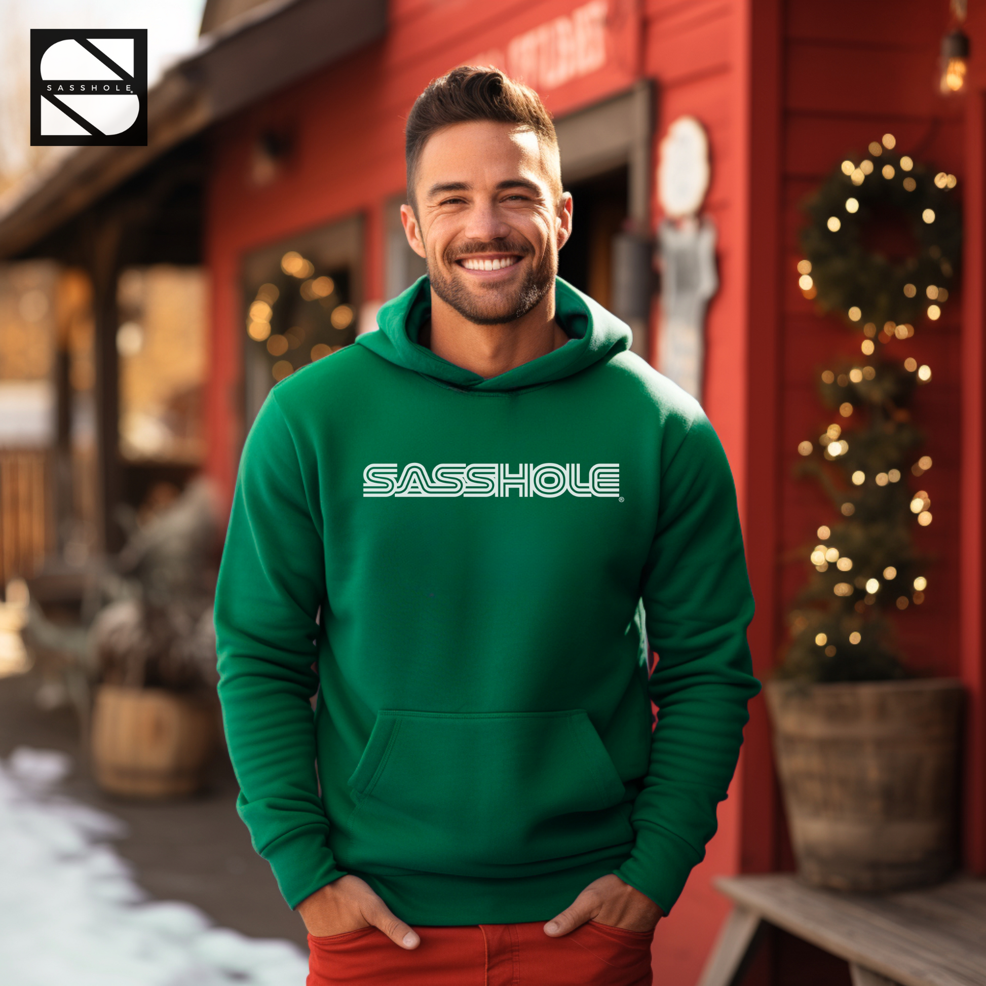 mens hoodies irish green