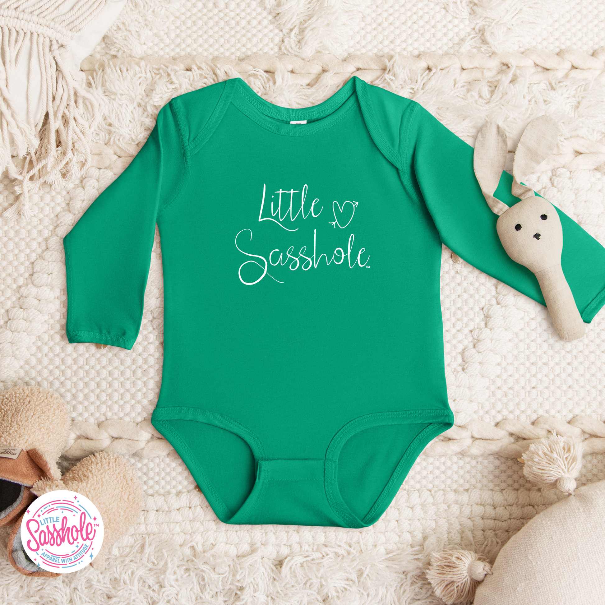 Kelly Long sleeve baby onesie