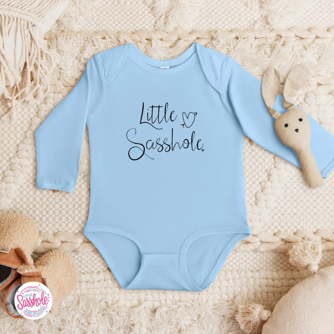 Image of Little Sasshole™ Baby Bodysuit – Cute, Cozy & Full of Attitude