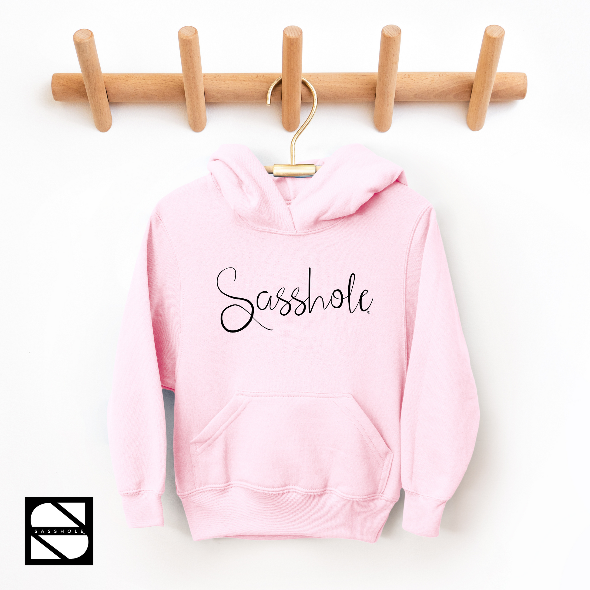 girls hoodie light pink