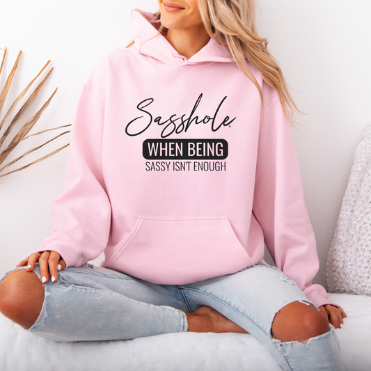 Level Up Your Sass: Sasshole® Statement Hoodies for Women