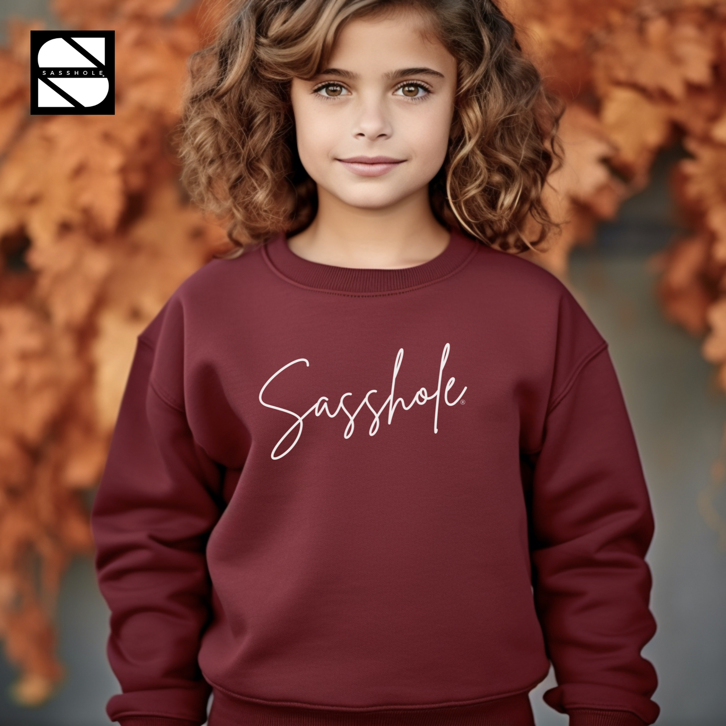 Sassy Tude & Trend Setter: Sasshole® Youth Girls Sweatshirt
