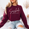 Sasshole® Empowerment Hoodie - Strong, Bold, Fearless Women's Sweatshirt