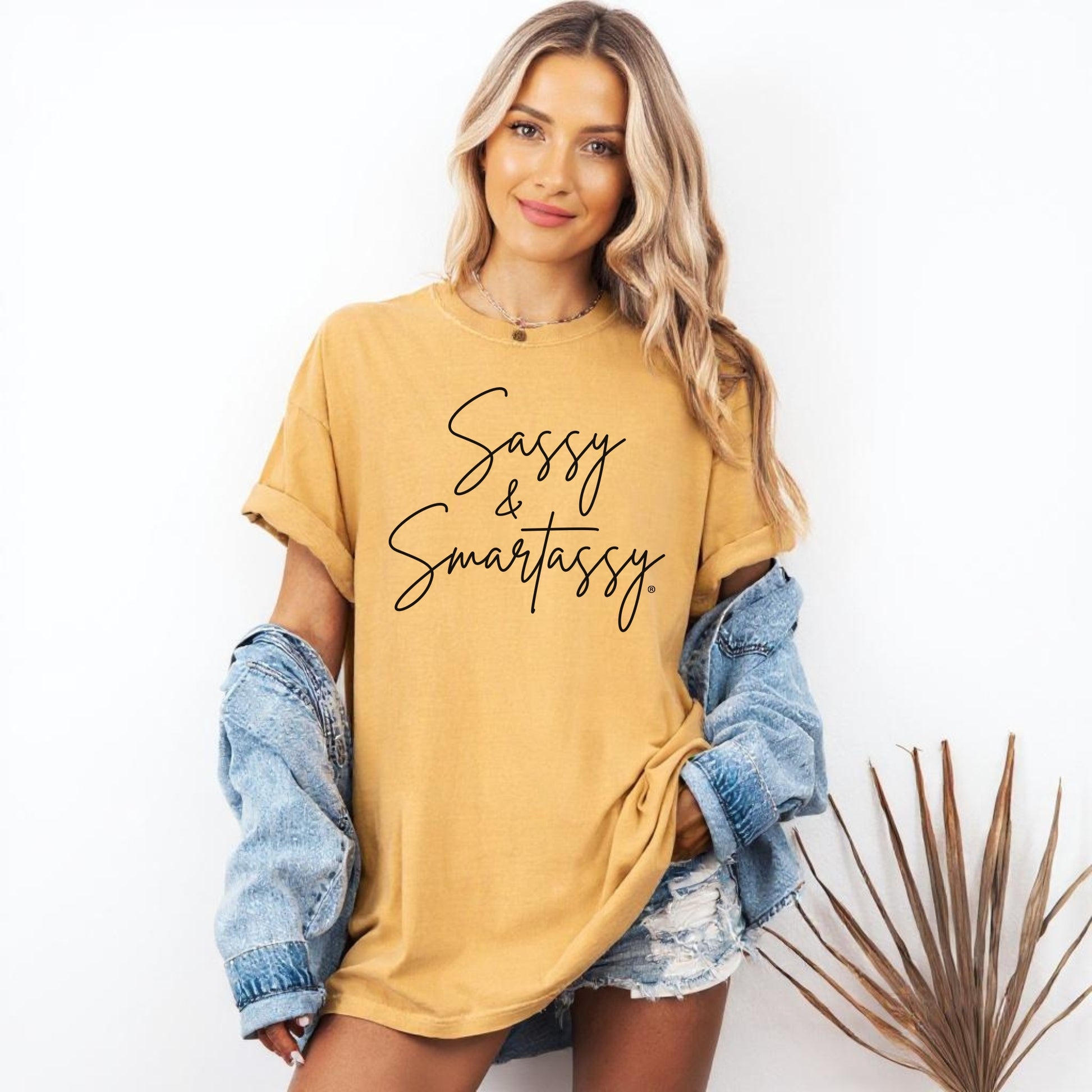 Sassy & Smartassy® Comfort Colors® T-Shirt – Funny Women's Graphic Tee