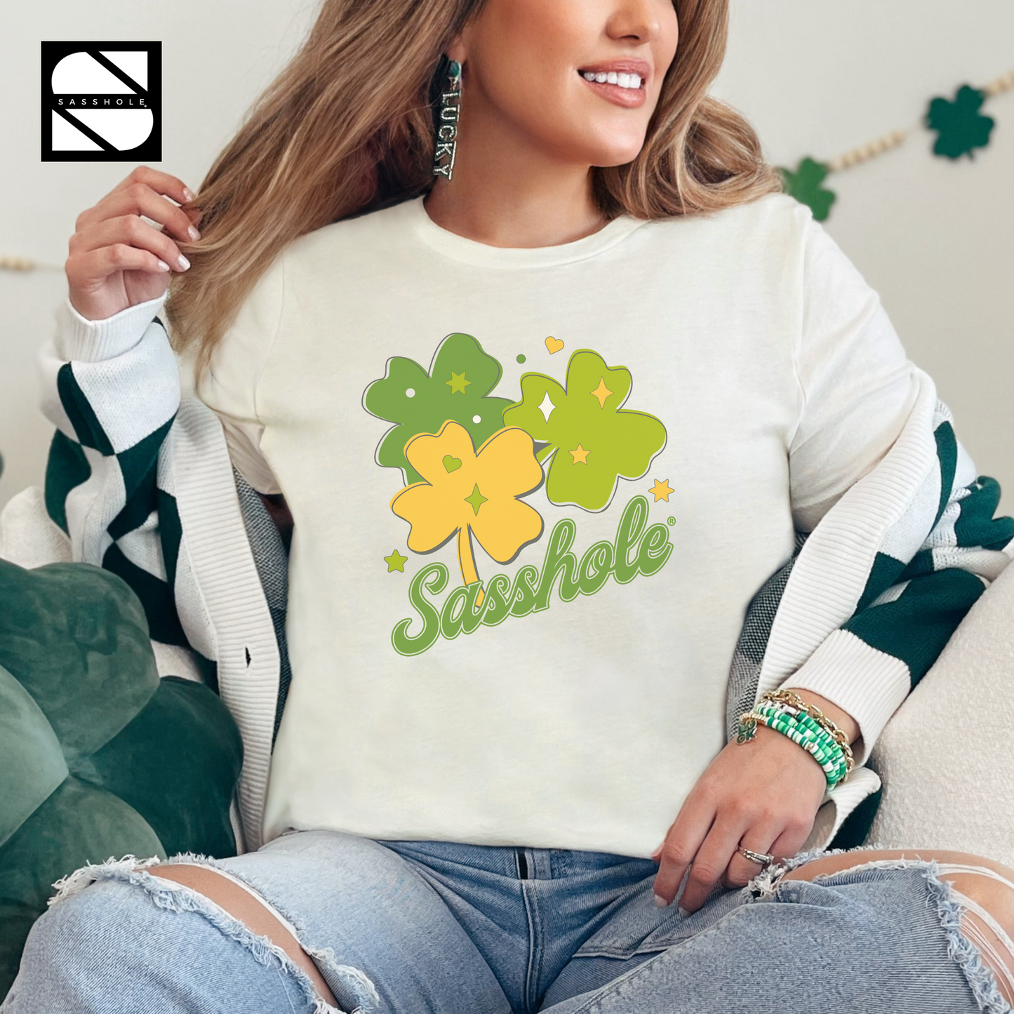 St Patricks Day Shirt Women Natural