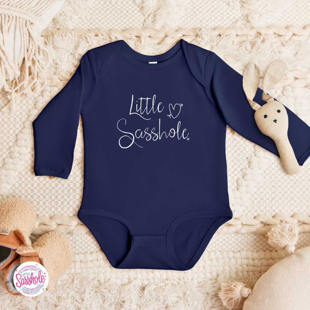 Image of Little Sasshole™ Baby Bodysuit – Cute, Cozy & Full of Attitude