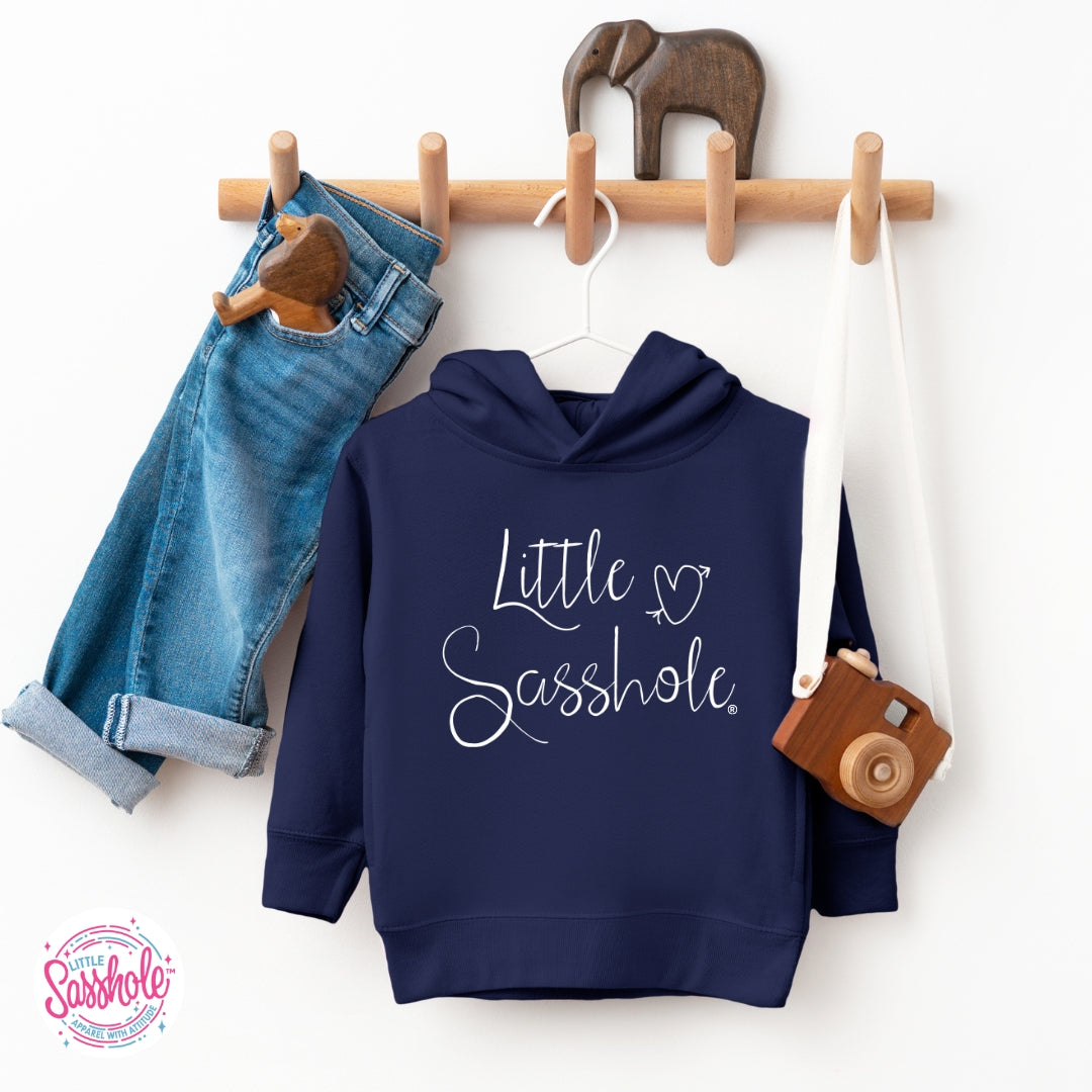 Little Sasshole™: Hoodie of Mischief Toddler Girl’s Cute Hoodie