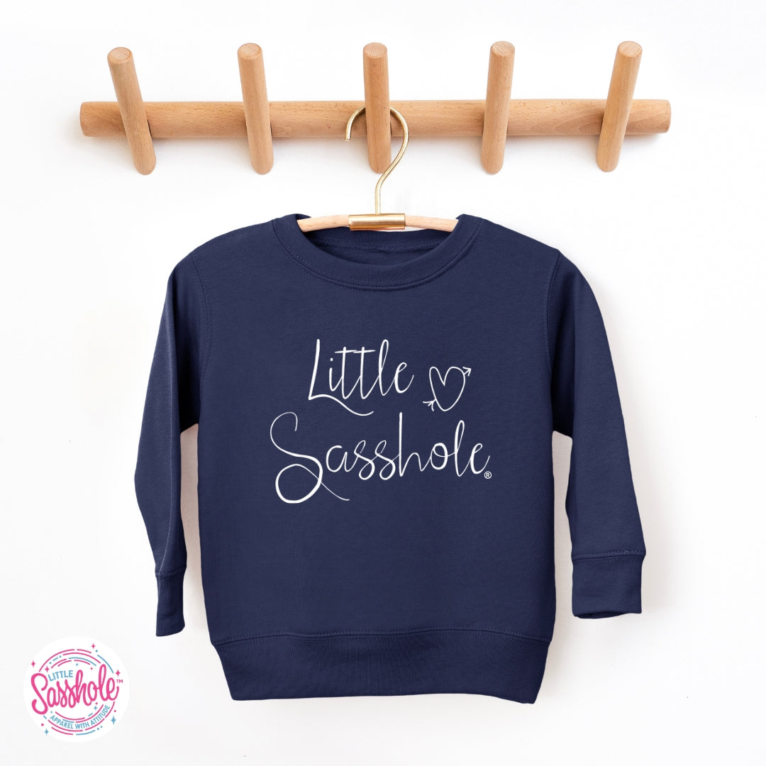 Image of Little Sasshole™ Toddler Sweatshirt – Cute, Cozy & Full of Attitude