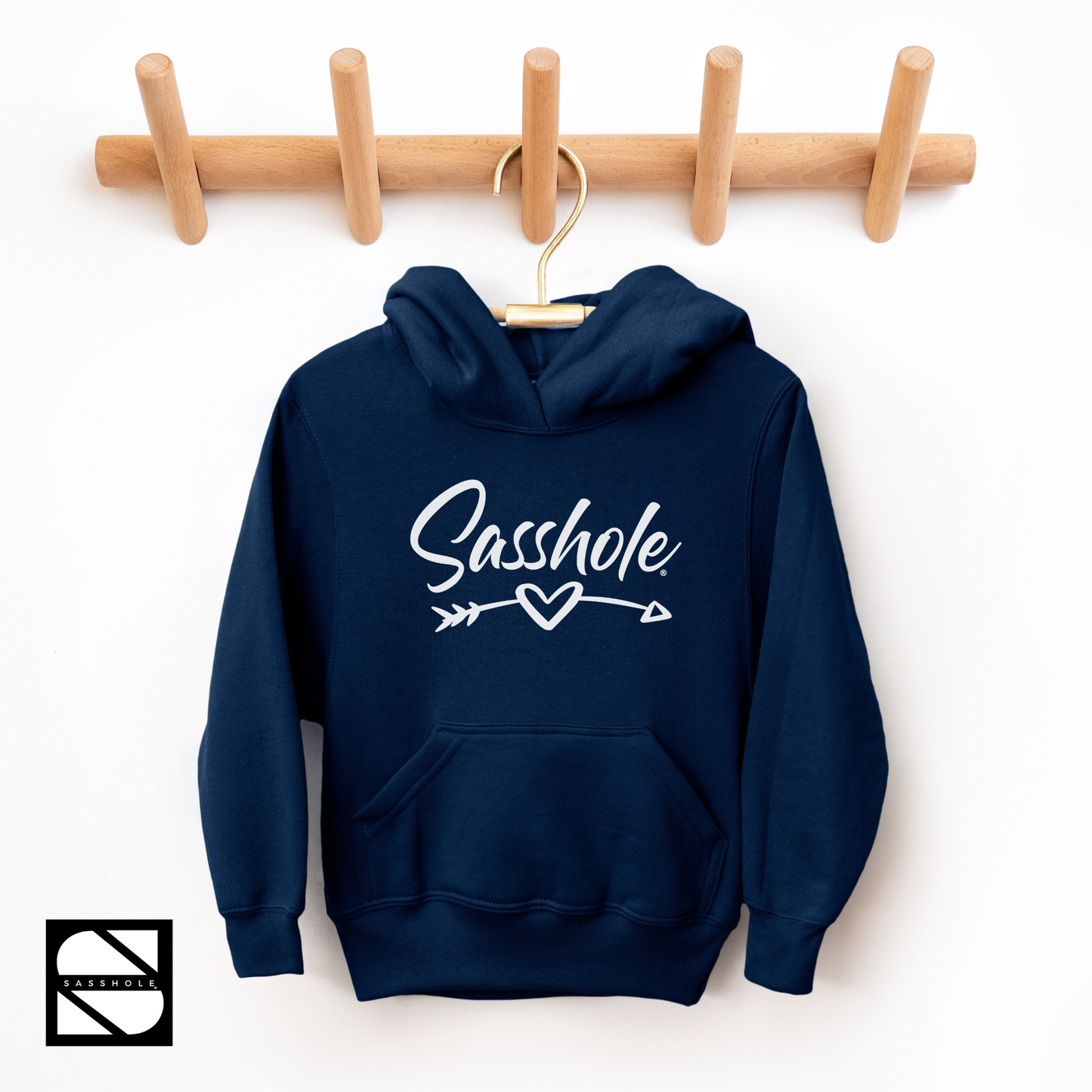 girls hoodie navy