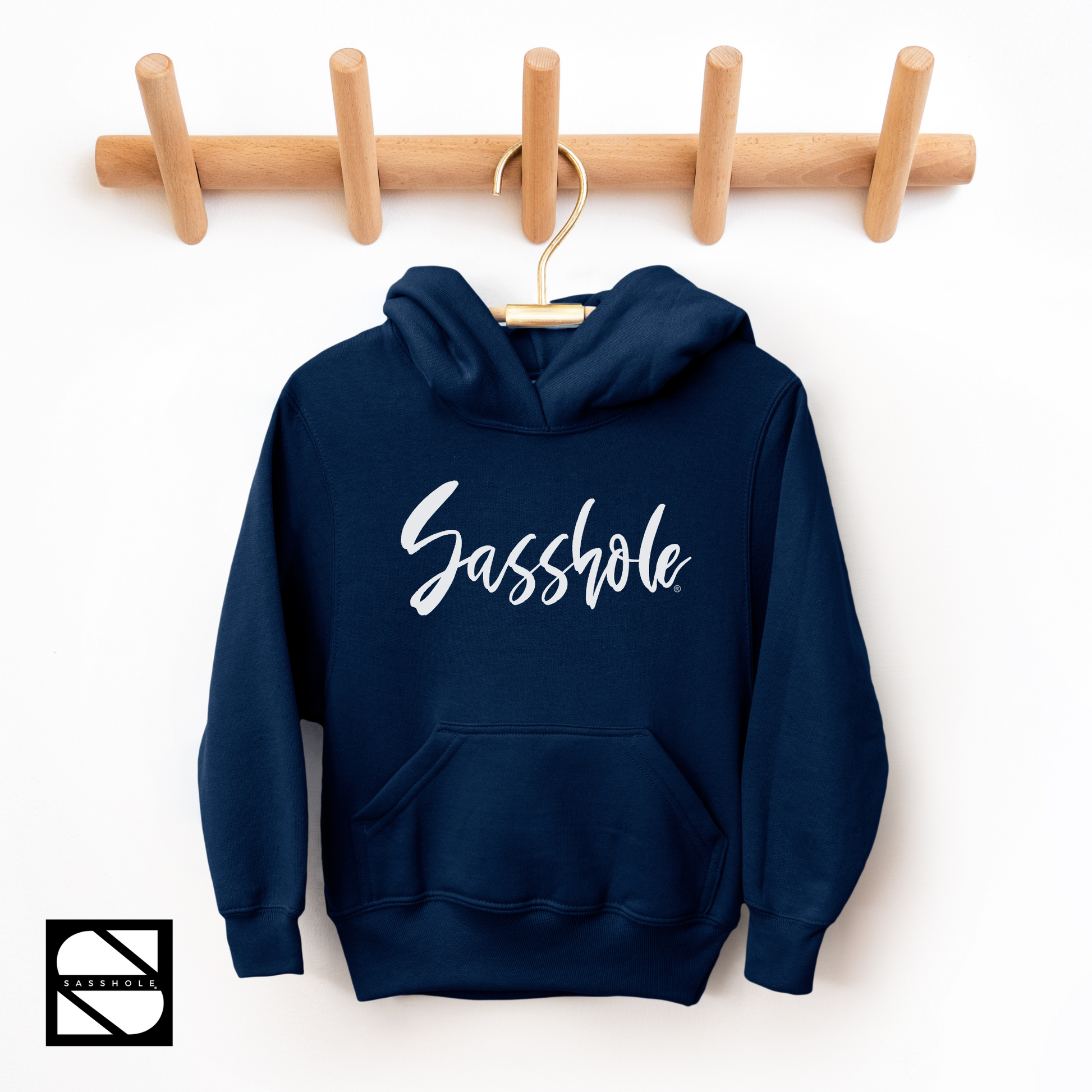 girls hoodie navy