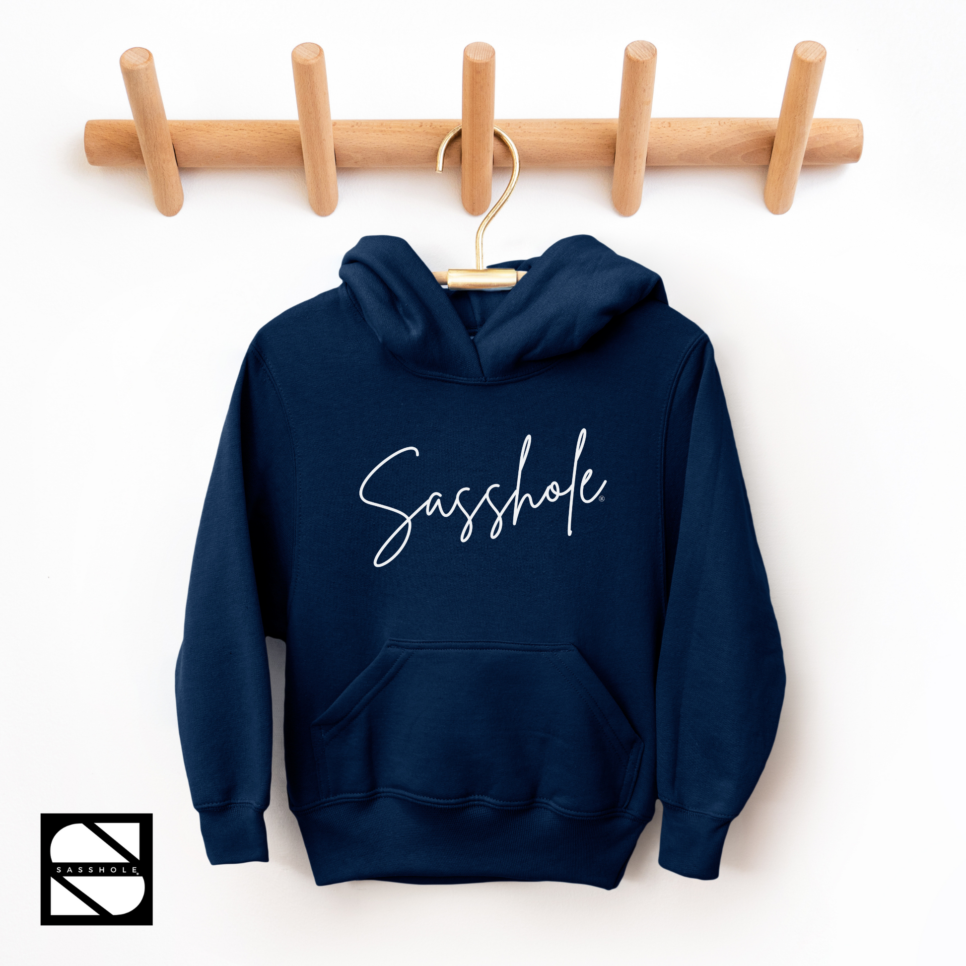 girls hoodie navy