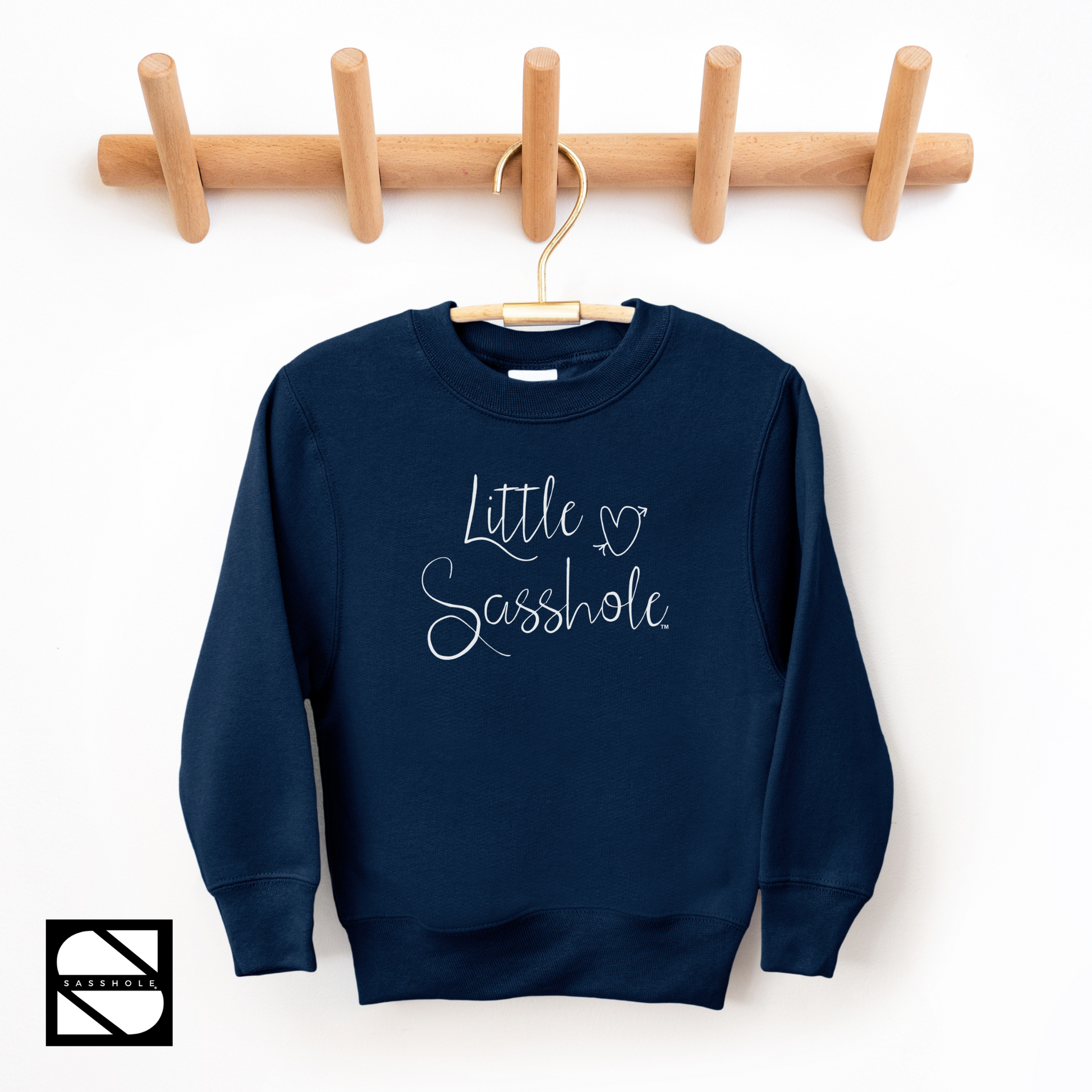 girls sweatshirt navy