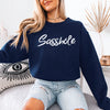 Sasshole® Chic: Embrace Your Attitude with Style Women's Sweatshirts