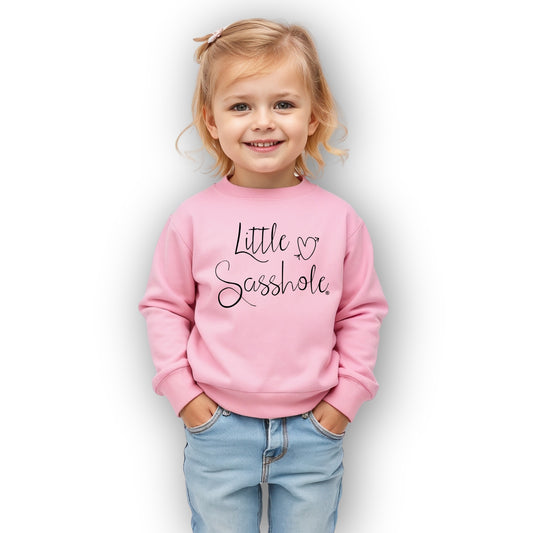 Little Sasshole® Toddler Sweatshirt – Cute, Cozy & Full of Attitude