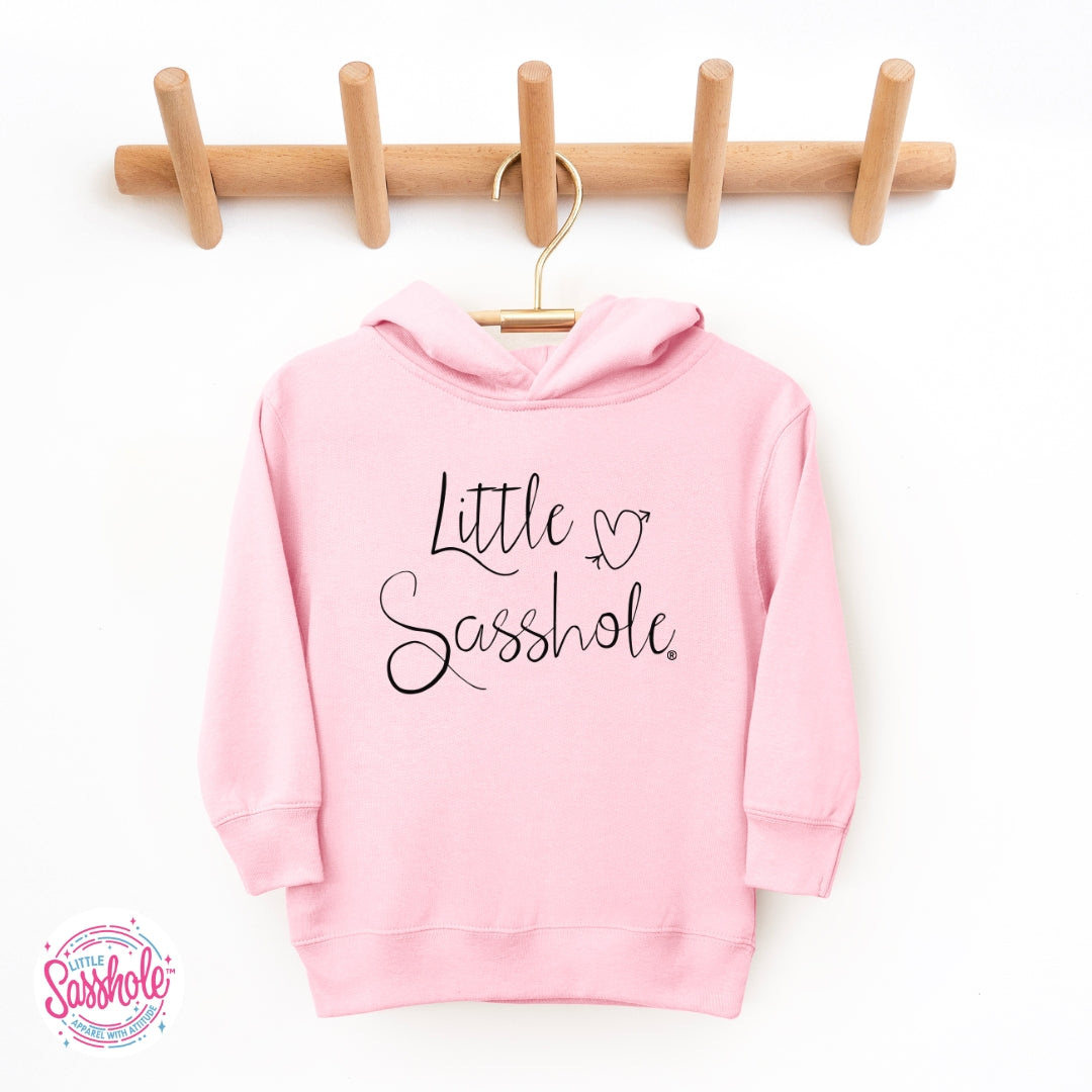Little Sasshole™: Hoodie of Mischief Toddler Girl’s Cute Hoodie