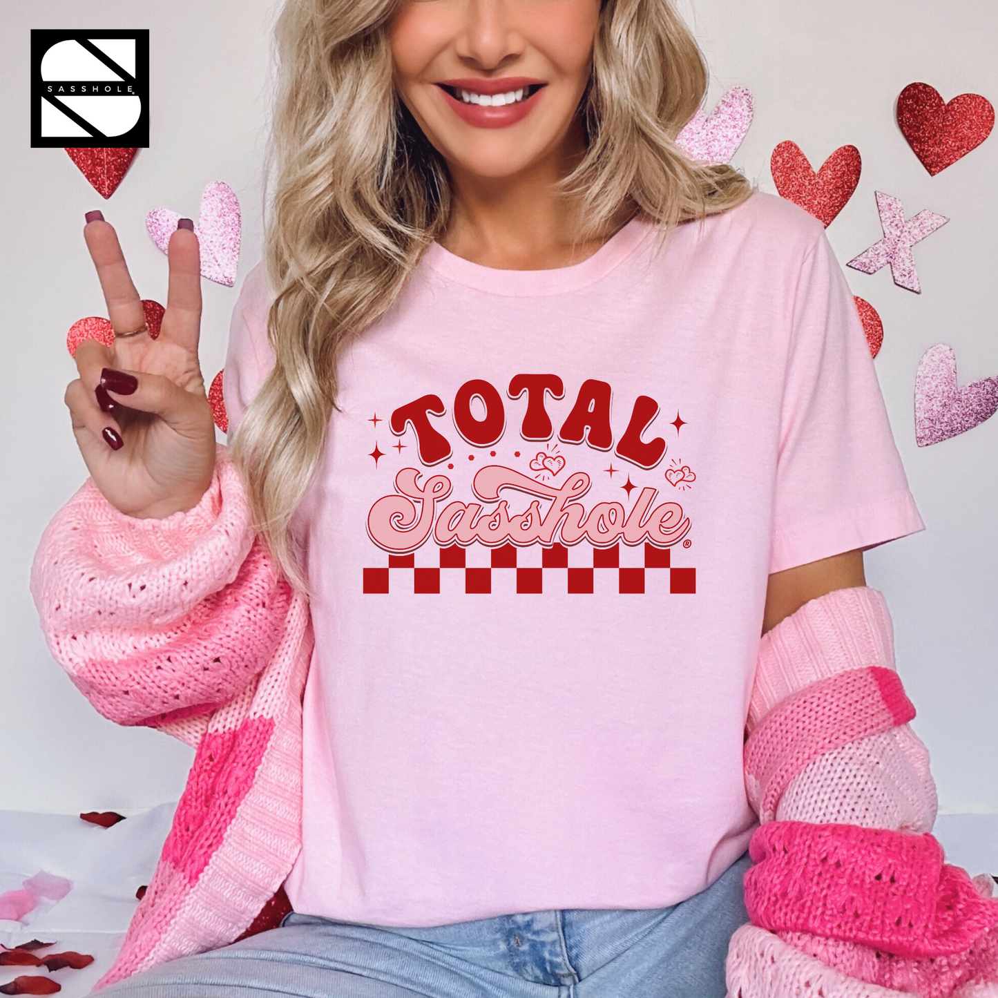 Valentines Day Pink Women's Tshirt